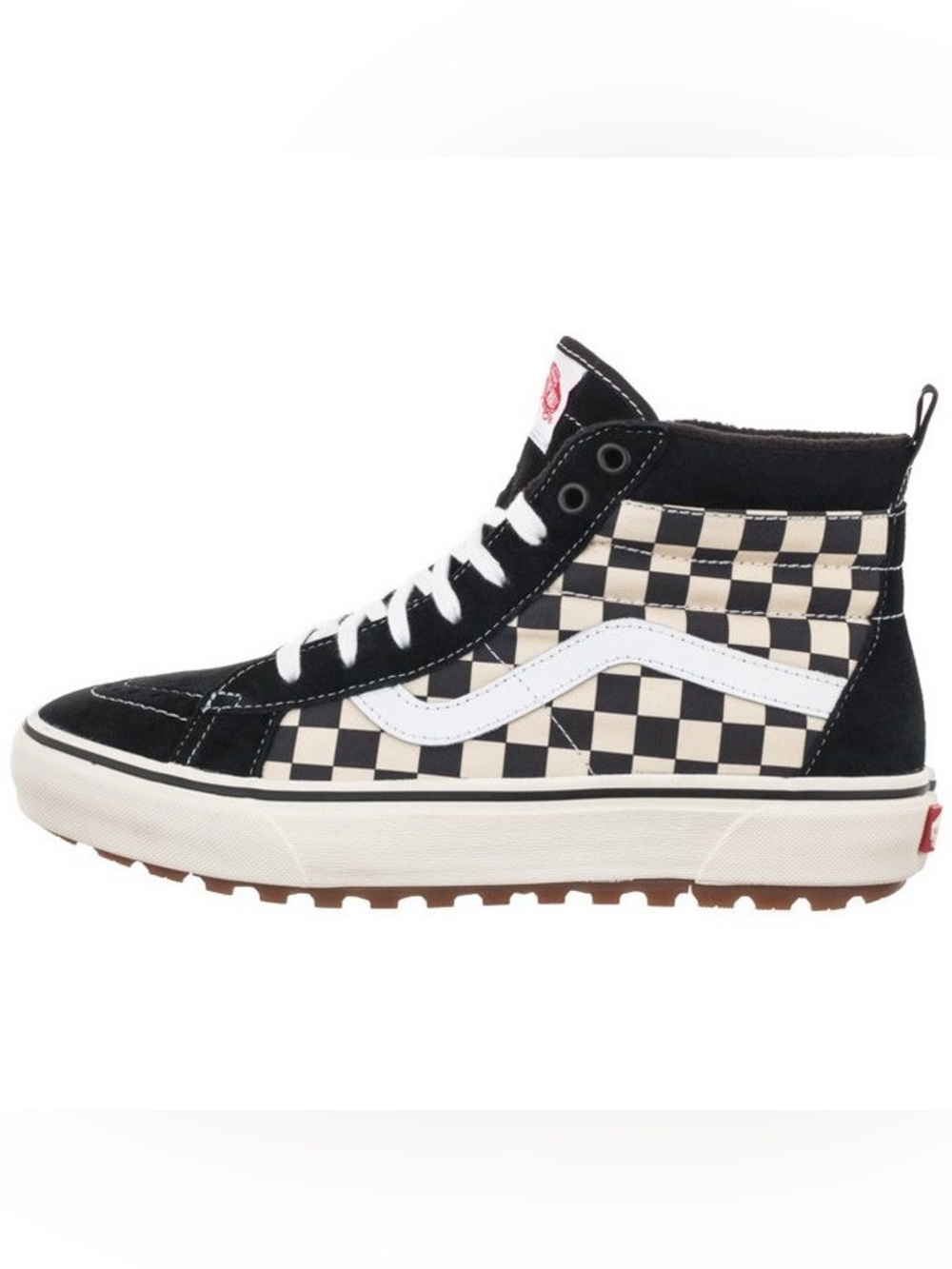 Vans Men's SK8 Hi Checkerboard MTE 1 Shoes - Black / White  6.5
by VANS